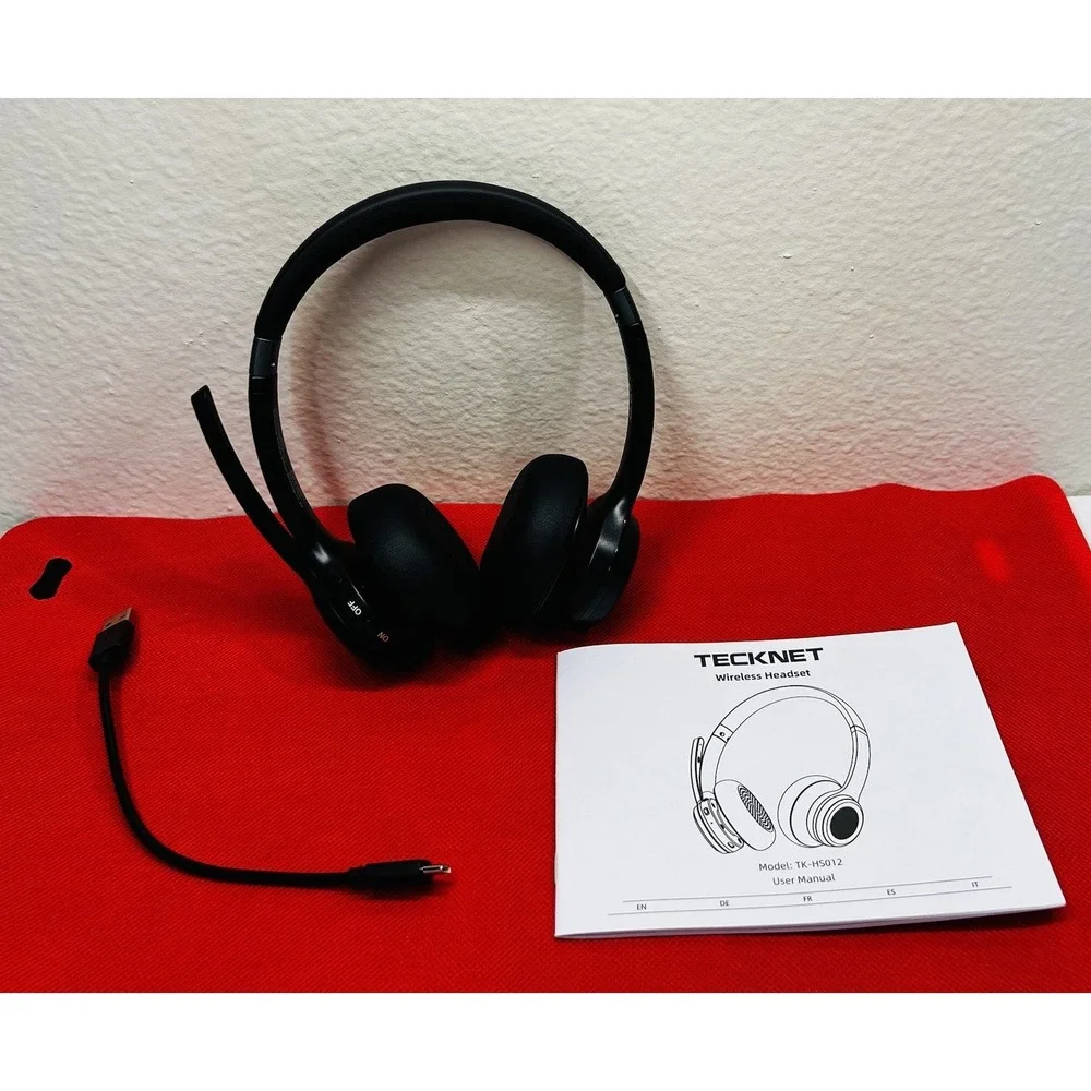 TECKNET Wireless Rechargeable Bluetooth Headset Model‎ TK-HS012